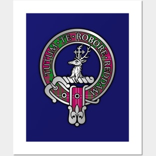 Clan Crawford Crest & Tartan Posters and Art